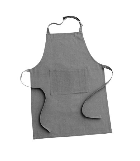 Tablier de Cuisine Avec Poche Gourmet 84cm Anthracite