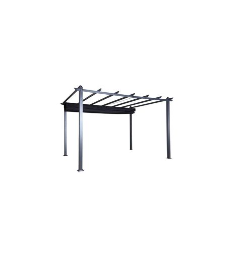 Pergola Avec Toit Lazio 395cm Noir