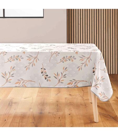 Nappe Antitache Imprimé Manola 150x240cm Naturel