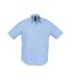 Chemise Brisbane Homme Bleu Ciel SOLS-1