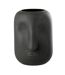 Vase Design Visage Noé 25cm Noir-1