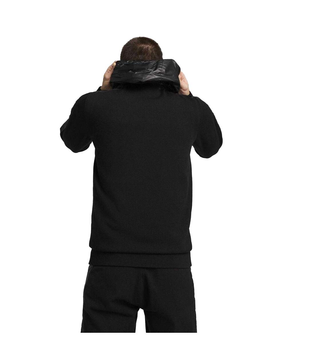 Mens Pd Leisure Softshell Jacket Black Puma-4