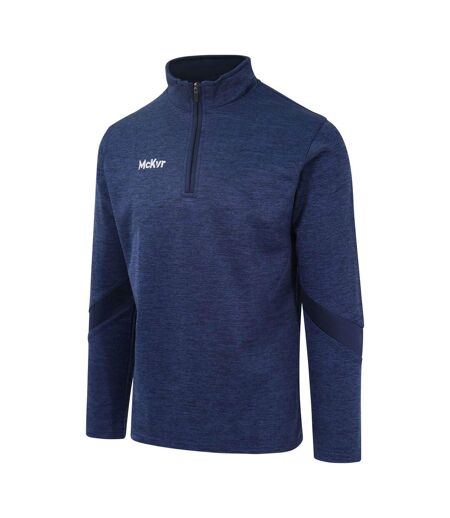 McKeever Mens Core 22 Quarter Zip Sweatshirt (Navy) - UTRD3223