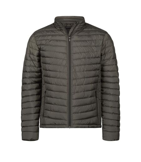 Doudoune Matelassée Zepelin Homme Ombre Tee Jays