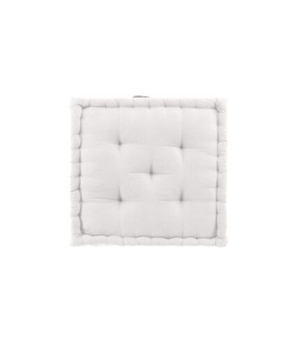 Coussin de Sol Twily 50x50cm Blanc