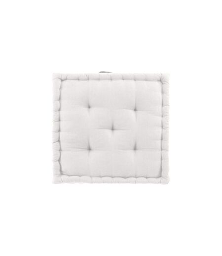 Coussin de Sol Twily 50x50cm Blanc