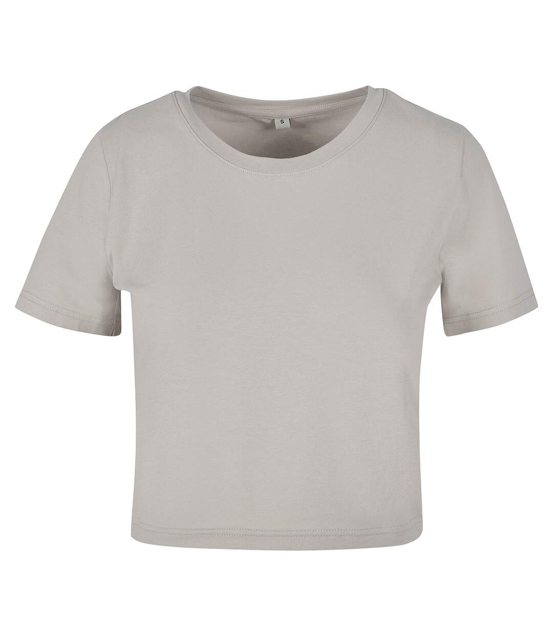 T-shirt Court Femme Gris Pâle New Morning Studios-1