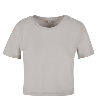 T-shirt Court Femme Gris Pâle New Morning Studios