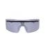 Mens Echo Shield Sunglasses One Size Black Grey Flash Nike-1