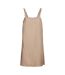 Womens/ladies Evalina Slip Dress Mink Vero Moda-2