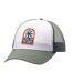 Casquette Trucker Mayle Homme Vert Myrte Blanc Aquawave-3