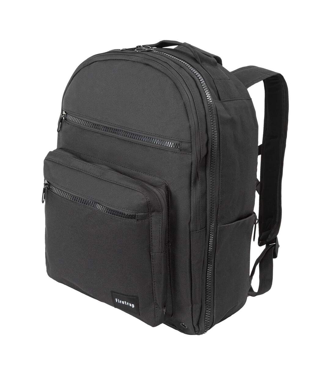 City Logo Polyester Backpack One Size Black Firetrap-1