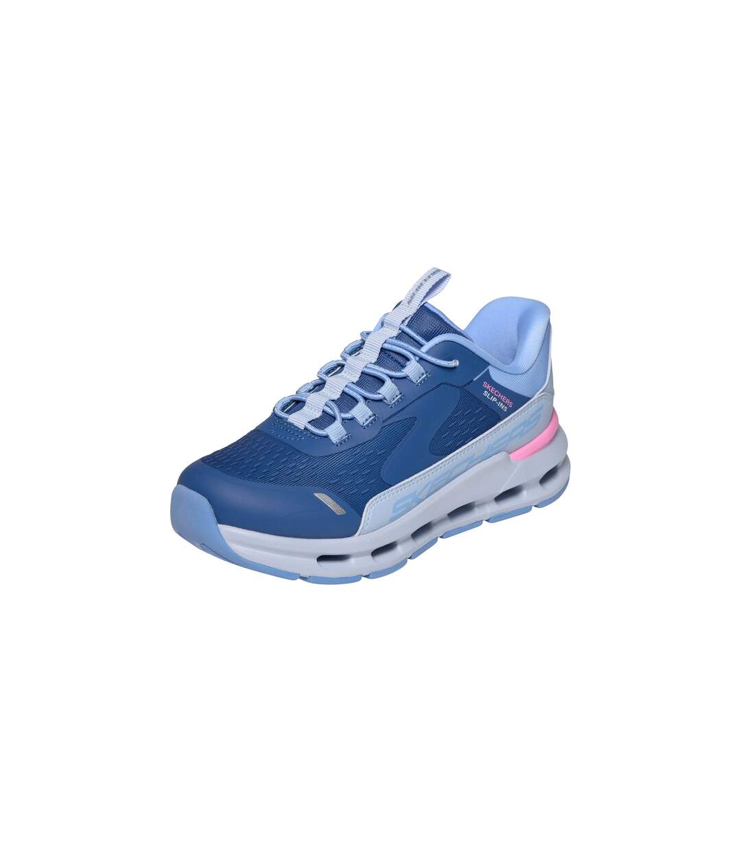 Basket Basse à Lacets Skechers Juniors Glide Step Vista Lane-3