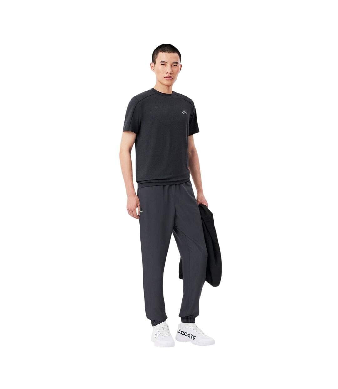 Pantalon De Survêtement Motif/style Logo Homme Gris Foncé Lacoste-4