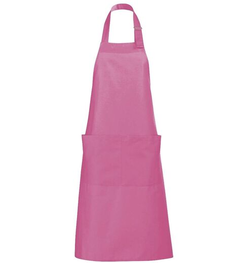 Tablier long avec poches - 88010 - rose