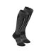 Chaussettes Hauteur Genoux Jonar Femme Noir Gris Foncé Fitanu-3