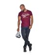 Tee Shirt Homme 100% Coton, T shirt Homme Regular, Respirant et Doux