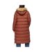 Doudoune longues marron femme superdry faux fur-2