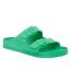 Womens/ladies Brooklyn Dual Straps Sandals Island Green Regatta-4