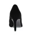 Womens/ladies Almond Stiletto Heel Shoes Black Linea-2