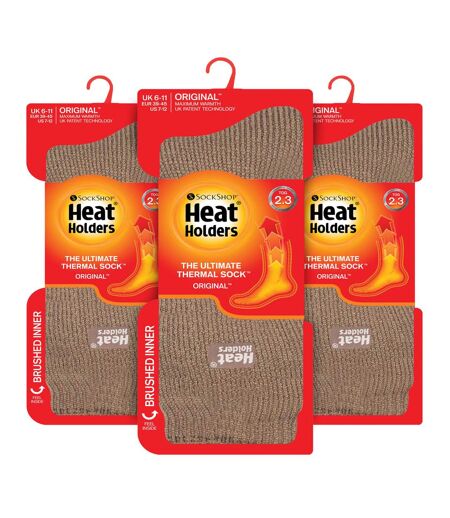 3 Pairs Mens Original Thick Winter Thermal Socks for Cold Weather