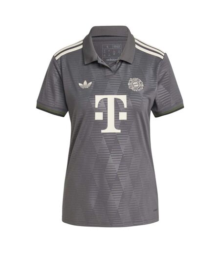 Polo Motif/style Fc Bayern Munich Wiesn Femme Gris Adidas