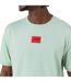 T-shirt Motif/style Logo Sur Poitrine Diragolino Homme Vert Clair Hugo-4