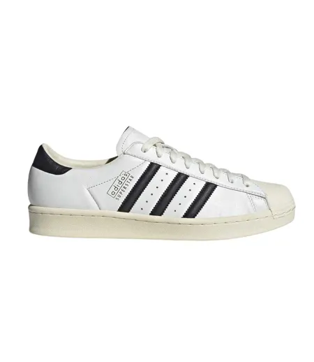 Chaussures Superstar Homme Crème Noir Adidas