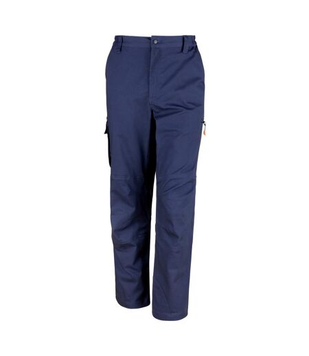 Result - Pantalon de travail (entrejambe 81cm) - Homme (Bleu marine) - UTBC2798