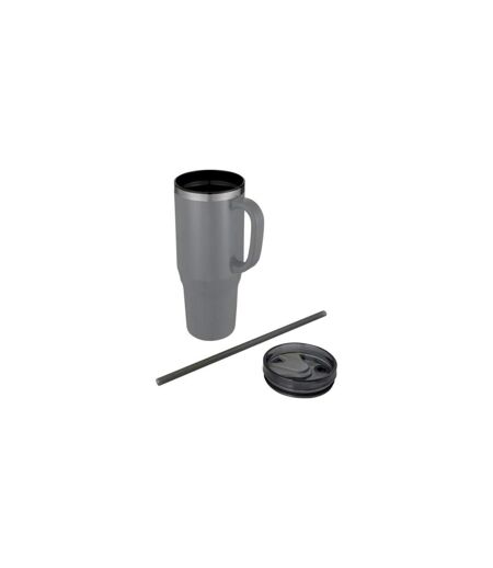 Mug avec paille melbourne taille unique gris Generic
