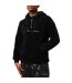 Mens Logo Sherpa Quarter Zip Hoodie Black MKI MIYUKI ZOKU-4