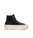 Baskets noires femme converse all star modern lift platform-2