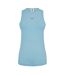Womens/ladies Les Mills Activchill Tank Top Light Blue Reebok-1
