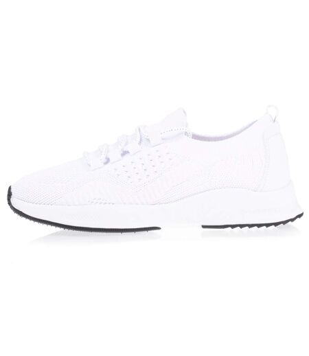 Isotoner Baskets femme slip on, souple et légère, avec lacets