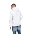 Mens Venmark Snood Collar Hoodie White Juice-3