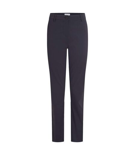 Pantalon Uni À Taille Mi-haute Kiwi Pro Femme Bleu Marine Foncé Craghoppers