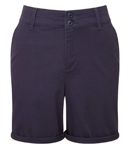 Short en coton pour femme - AQ068 - bleu marine