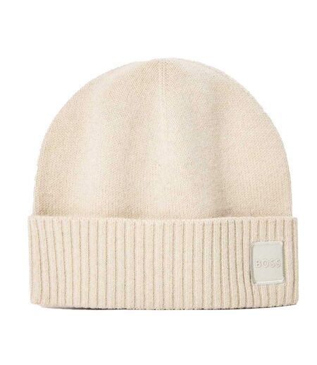 Bonnet Akaio Homme Beige Clair Boss