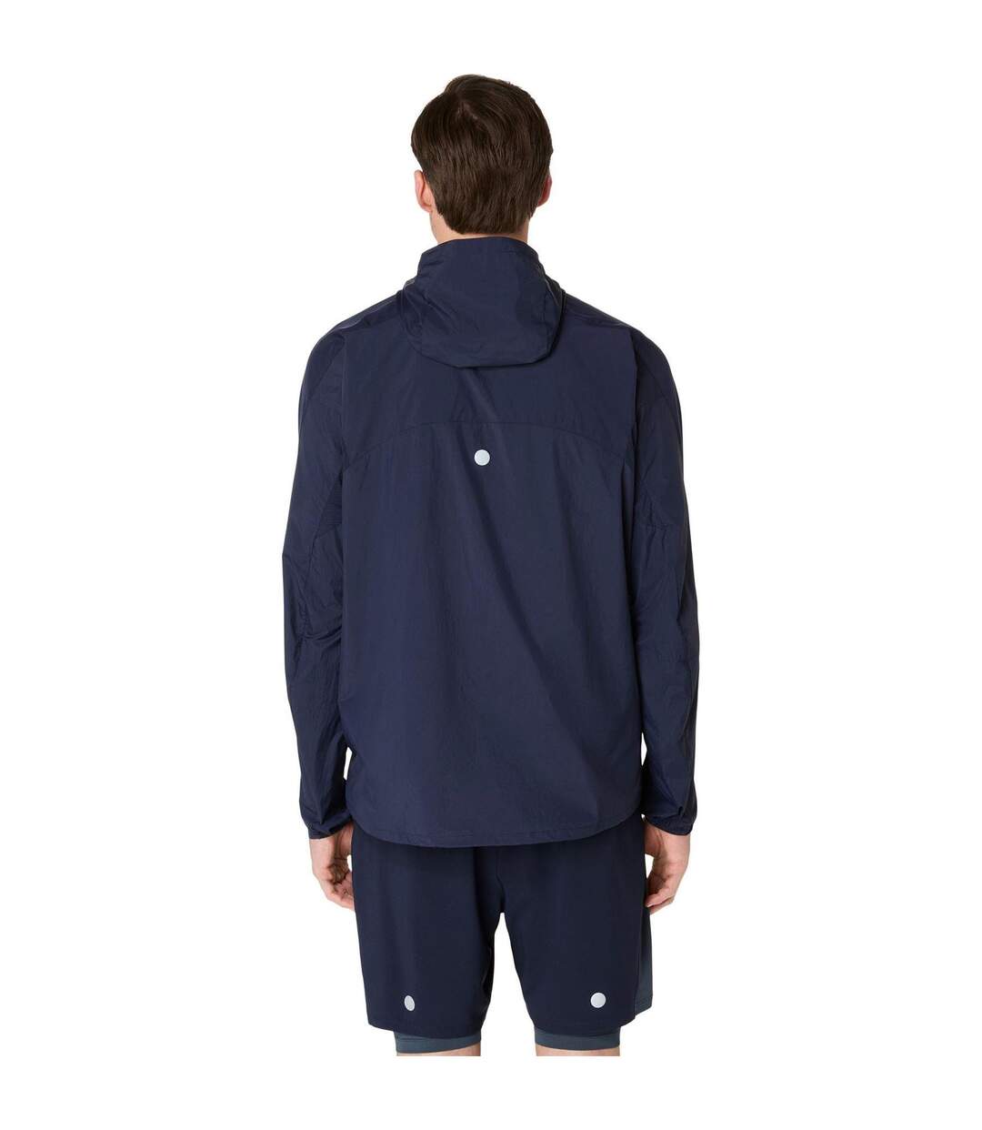 Veste Manches Longues Road Homme Bleu Nuit Asics-3