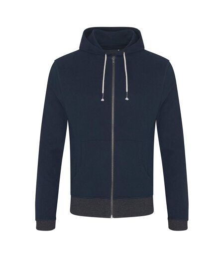 Veste À Capuche Okavango Adulte Bleu Marine Charbon Ecologie