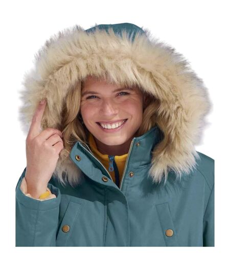 Parka femme bleu canard Atlas for Women