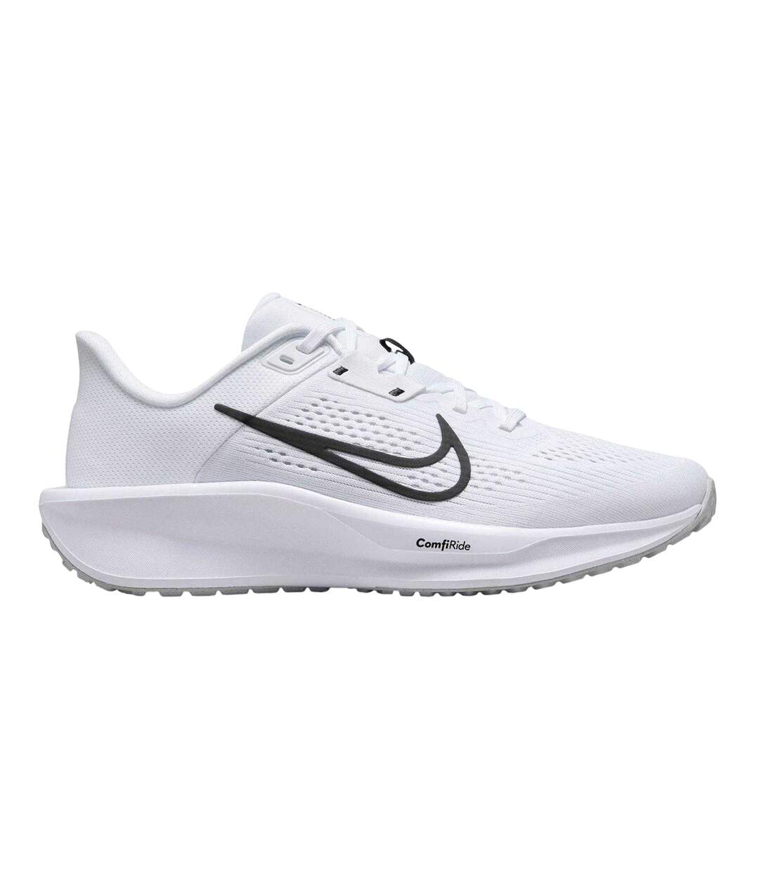 Womens/ladies Quest 6 Running Shoes White Black Nike-4