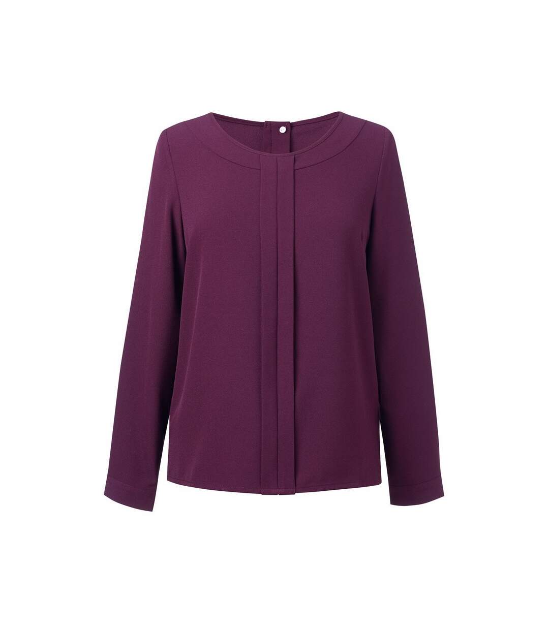 Blouse Manches Longues Roma Femme Bordeaux Brook Taverner-1