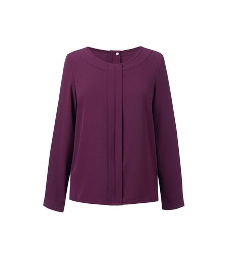 Blouse Manches Longues Roma Femme Bordeaux Brook Taverner
