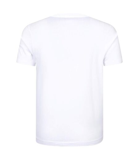 Mens gradient graphic t-shirt white Mountain Warehouse