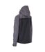 Veste softshell abbott homme gris foncé chiné Trespass-2