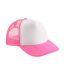 Casquette unisexe rose fluo Beechfield-1