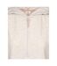 Womens/ladies Zia Hoodie Cream Marl Trespass-3