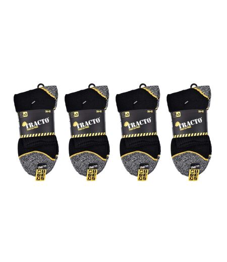 Chaussettes de Travail TRACTO pour Homme Résistance et Qualité Pro - Pack de 12
