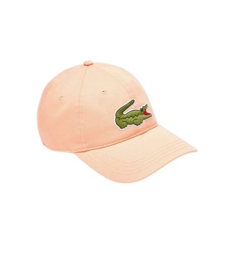 Casquette de baseball orange Lacoste